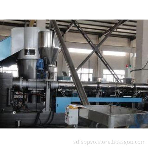 Water cooling Recycle Plastic granules making machine for r